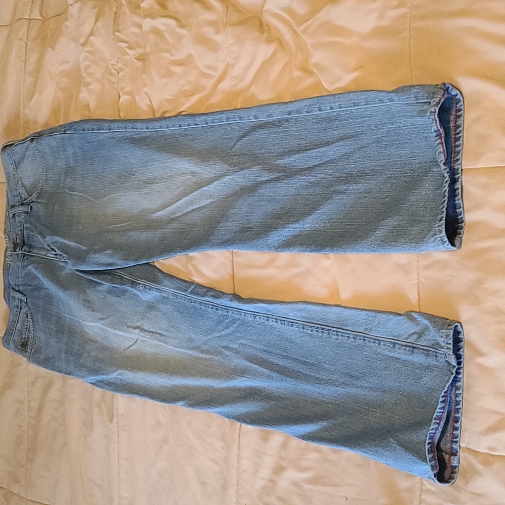 Old Navy regular straight light blue jeans size 36 x 34.